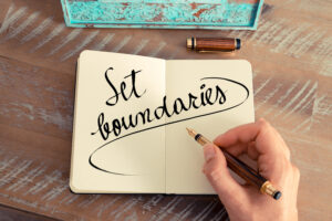 Learn how to set boundaries with a therapist